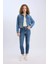 Yeni Sezon Regular Fit Jean Ceket 2