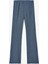 Yeni Sezon Yüksek Bel Ispanyol Paça Dokulu Skinny Fit Tayt Pantolon Bürümcük 3
