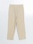 Yeni Sezon Beli Lastikli Duz Muslin Kadin Pantolon - S52601Z8 2