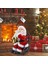 2020 Noel Saksafon Çalan Noel Baba Sandalyede Müzikli Elektrikli Komik Noel Baba Dekorasyonu Noel Hediyeleri (Yurt Dışından) 2