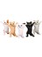 5 Adet Anime Elleri Dans Eden Kedi Modeli Kedi Süsleri Kedi Figürleri Oyuncaklar Çocuk Odası Çalışma Odası (Yurt Dışından) 2