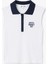 Yeni Sezon Slim Fit Polo Yaka Kolsuz Kolej Işlemeli Üst 3