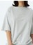Yeni Sezon Kısa Kollu Bisiklet Yaka Pamuklu Sweatshirt 5