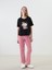 Yeni Sezon Bisiklet Yaka Baskili Kadin Pijama Takimi - S51739Z8 2