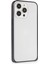 Apple iPhone 15 Pro Max Kılıf Metal Bumper Magneticsafe Kapak - Lacivert Ferrg 3