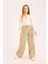 Yeni Sezon Kız Çocuk Wide Leg Geniş Paça Pamuklu Pantolon 3