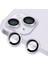 Apple iPhone 14 / Apple iPhone 14 Plus Raze Metal Kamera Lens Koruyucu 2