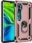 Xiaomi Mi Note 10 Lite Kılıf Sofya Yüzüklü Silikon Kapak - Rose Yktsn 1