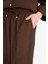 Yeni Sezon Wide Leg Modal Kumaş Palazzo Pantolon Yüksek Bel Düz Paça Geniş Paça 5