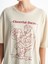 Yeni Sezon Bisiklet Yaka Baskili Oversize Kadin Tisort - S5FA87Z8 3