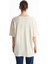 Yeni Sezon Bisiklet Yaka Baskili Oversize Kadin Tisort - S5FA87Z8 4