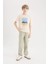 Yeni Sezon Erkek Çocuk Loose Fit Standart Paça Gofre Dokulu Pantolon 3