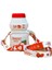 Kore Yakult 480ML Süt Detoks Içecek Su Şişesi Suluk Çilekli Kawaii Suluk Matara Doğum Günü Hediye 3