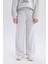 Yeni Sezon Kız Çocuk Wide Leg Geniş Paça Cepli Eşofman Altı 1