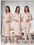 Dvina Effortt Lohusa 4'lü Set - Sabahlık/pijama Takımı/gecelik Bej - 8026 1