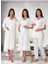 Dvina Effortt Lohusa 4'lü Set - Sabahlık/pijama Takımı/gecelik Ekru - 8026 1