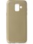 Samsung Galaxy A6 2018 Kılıf First Silikon - Gold Yktsn 1