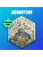 Akvaryum Izometrik Sticker, 3D Etiket Yapışkanlı Çıkartma 1