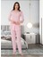 Dvina Effortt Lohusa Pijama Takımı Pudra - 8018 1