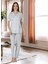Dvina Effortt Lohusa Pijama Takımı Mavi - 8066 1