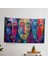 Sürrealizm Sanat Duvar Örtüsü - Pamuk Sırtlı, Polyester Ön - Canlı Renkler, Süblimasyon Baskı 1