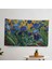 Vincent Van Gogh Süsen Duvar Örtüsü - Pamuk Sırt, Polyester Ön - Yatak Odası, Oturma 1