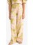 Yeni Sezon Kız Çocuk Desenli Wide Leg Geniş Paça Pamuklu Pantolon 1