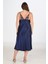 Aria's Closet 2li Lacivert Sabahlık Takımı Bigsize 6228 3