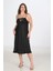 Aria's Closet 2li Siyah Sabahlık Takımı Bigsize 6221 3