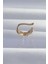 Pirinç Gold Renk Zirkon Taş Kaplama Earcuff Küpe - TJ-BKP9337 2