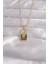 316L Çelik Gold Renk Karışık Mineli El Figür Tarot Kolye - TJ-BKO9035 1