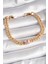 Pirinç Gold Renk Pembe Kare Zirkon Taşlı Vıp Seri Kadın Bileklik - TJ-BB6488 1