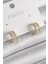 Pirinç Gold Renk Zirkon Taşlı Halka Model Kadın Küpe - TJ-BKP9987 1