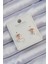Xuping Rose Renk Inci Taşlı Düğüm Küpe - TJ-BKP9397 1