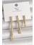 Pirinç Gold Renk Zirkon Taşlı Bambu Model 3'lü Kadın Kombin Küpe - TJ-BKP10463 1