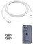 Apple 15/15 Pro Type-C To Type-C Hasır Örgü Hızlı Şarj Kablosu (1m) ( Lisinya ) 5