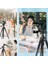Telefon ve Fotoğraf Makinası Takılabilen Bluetooth Kumandalı 146 cm Tripod ( Lisinya ) 3