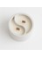 Yin Yang Model, Vanilya Kokulu Mum, Dekoratif Beton Mum 2