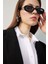 Yeni Sezon Oversize Geniş Kalıp Düğmeli Basic Düz Blazer Ceket 5