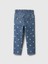 Kız Bebek Mavi Işlemeli Paperbag Mom Jean Pantolon 3