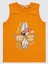 Erkek Çocuk Pijama Takımı 6-9 Yaş Açık Oranj 3