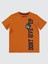 Erkek Çocuk Tişört 6-9 Yaş Koyu Oranj 1