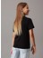 Baskılı Siyah Erkek Çocuk T-Shirt IU0IU00676BEH 5