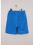 Lastikli Bel Regular Fit Mavi Erkek Çocuk Şort IU0IU00578C4H 2