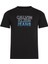 Baskılı Siyah Erkek Çocuk T-Shirt IB0IB02362BEH 4