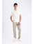 Regular Fit Polo Yaka Krinkıl Kısa Kollu Tişört E1207AX25SM 2