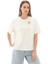 Tb0a67zfcm91 Timberland Tımberfresh Back And Front Graphıc Short Kadın T-Shirt Beyaz 1