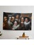 Rembrandt Grubu Portre Duvar Örtüsü - Pamuk Sırt, Polyester Ön - Canlı Renkler - Yatak 1