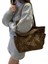 Yeni Büyük Kapasiteli Çanta Popüler Moda Leopar Desenli Omuz Çantası Tote Çanta (Yurt Dışından) 1