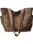 Yeni Büyük Kapasiteli Çanta Popüler Moda Leopar Desenli Omuz Çantası Tote Çanta (Yurt Dışından) 3